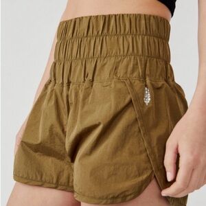 FP Movement by Free People High
Waist olive green Shorts